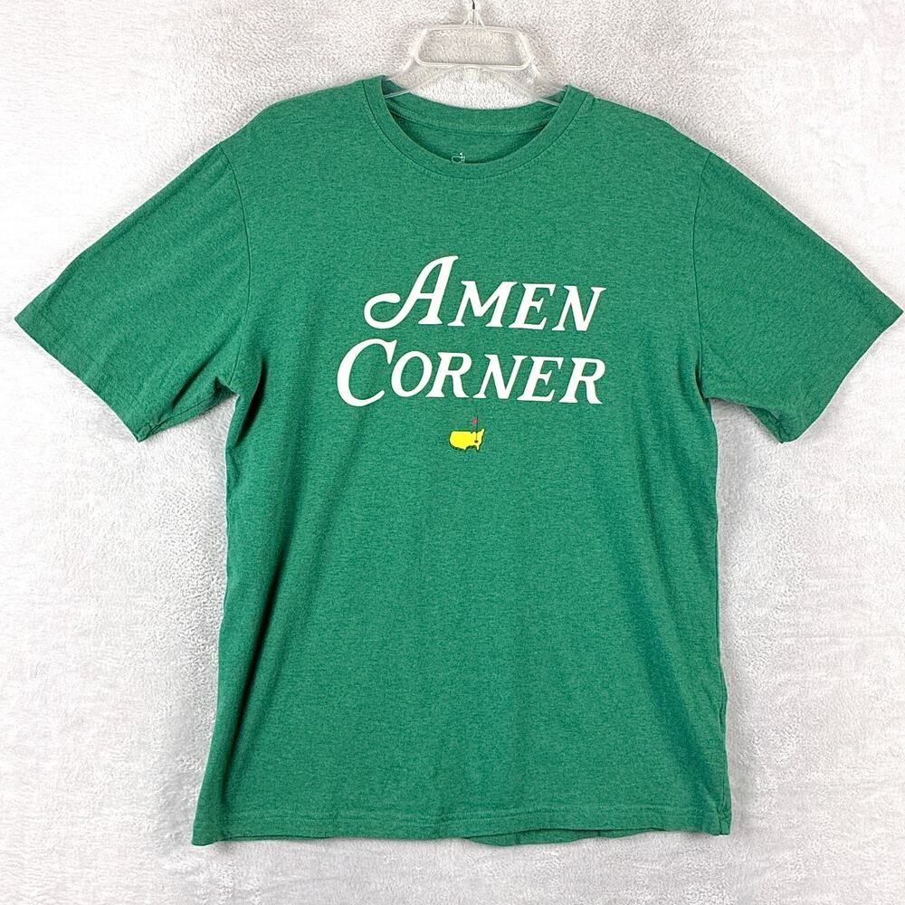 Masters Augusta National Tshirt Mens M Amen Corner Green Golf Preppy Outdoors